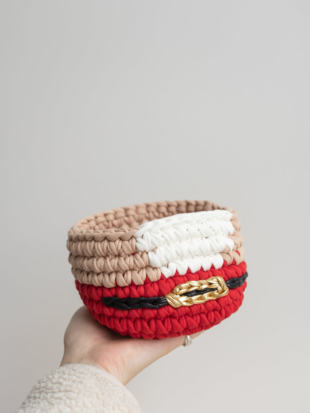 Christmas Deer and Santa Baskets - Che Cose Belle