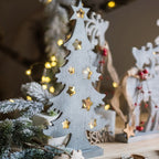Christmas Desktop Decoration Figurines in Wood - Che Cose Belle
