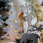 Christmas Desktop Decoration Figurines in Wood - Che Cose Belle