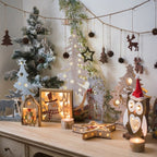 Christmas Desktop Decoration Figurines in Wood - Che Cose Belle