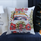 Christmas Embroidered Throw Pillow 20" x 20" - Che Cose Belle