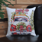 Christmas Embroidered Throw Pillow 20" x 20" - Che Cose Belle