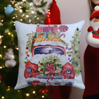Christmas Embroidered Throw Pillow 20" x 20" - Che Cose Belle