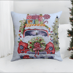 Christmas Embroidered Throw Pillow 20" x 20" - Che Cose Belle