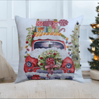 Christmas Embroidered Throw Pillow 20" x 20" - Che Cose Belle