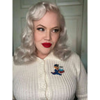 Christmas Happy Mail Brooch by 50's Vintage Dame x Lipstick & Chrome