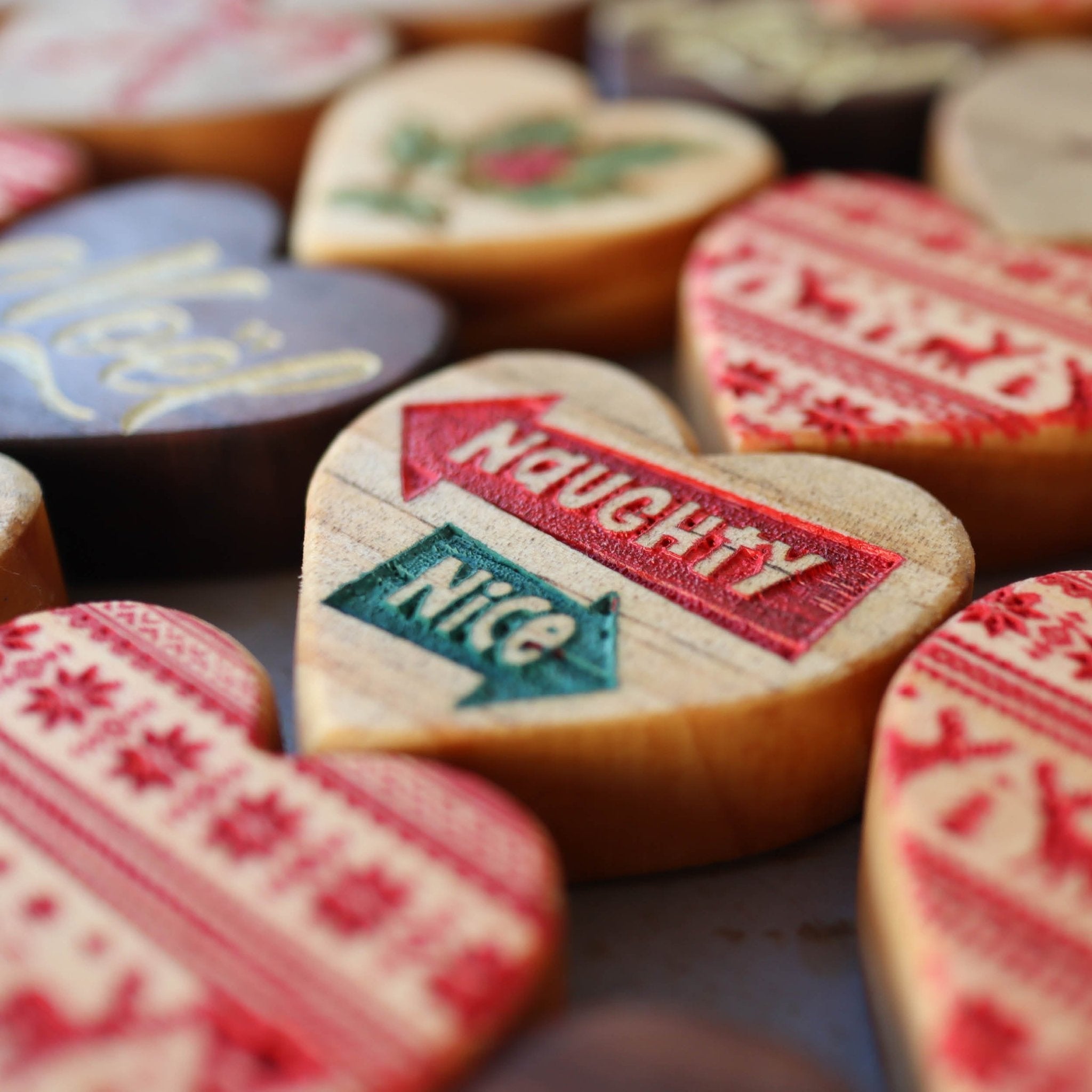 Christmas Hearts :: Engraved Sets - Che Cose Belle