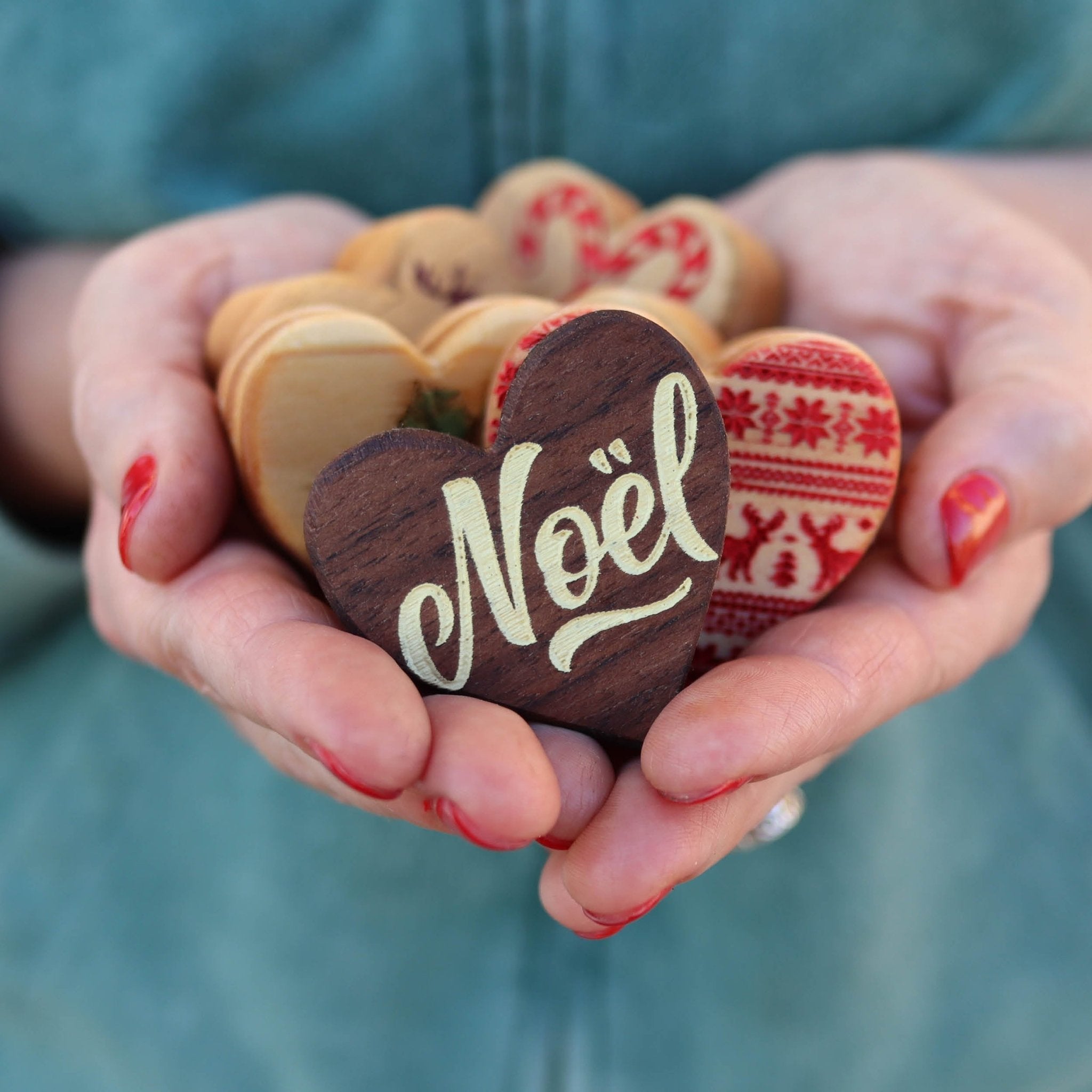 Christmas Hearts :: Engraved Sets - Che Cose Belle