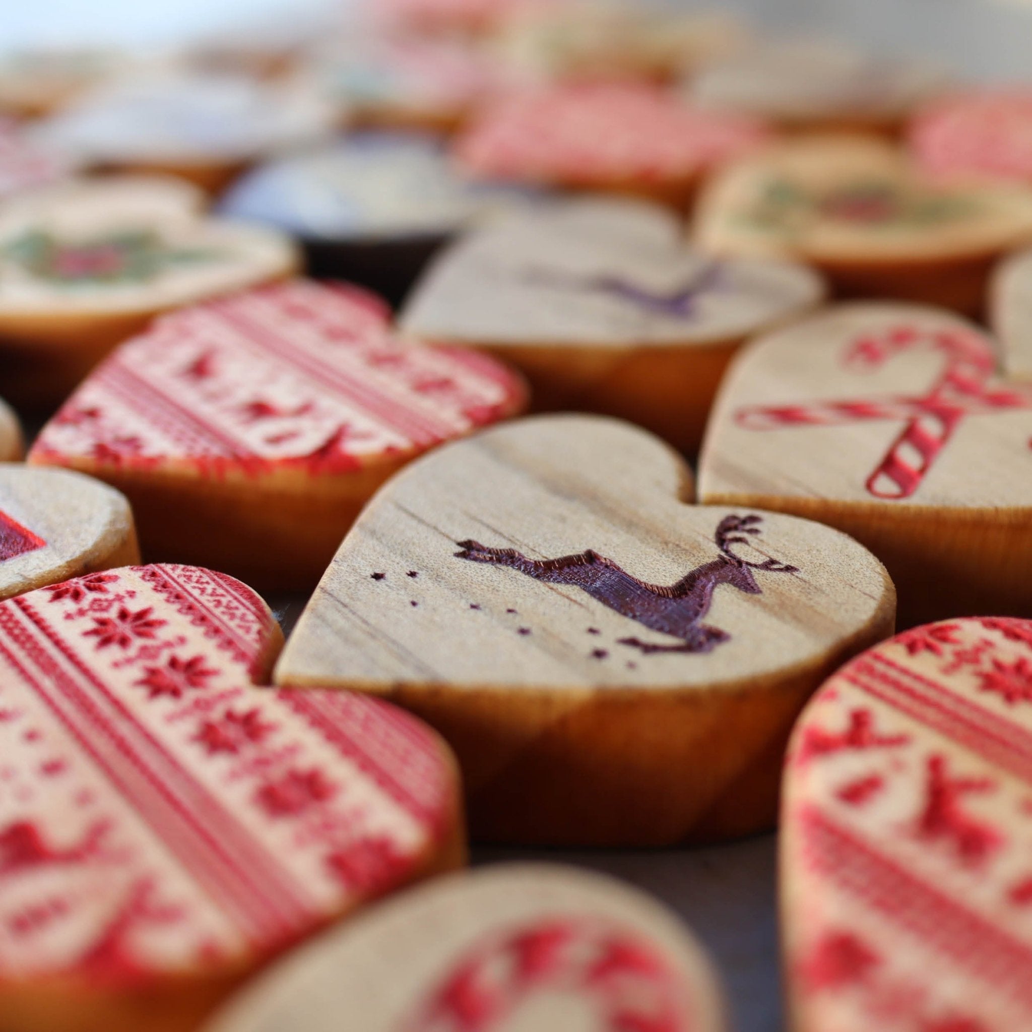 Christmas Hearts :: Engraved Sets - Che Cose Belle