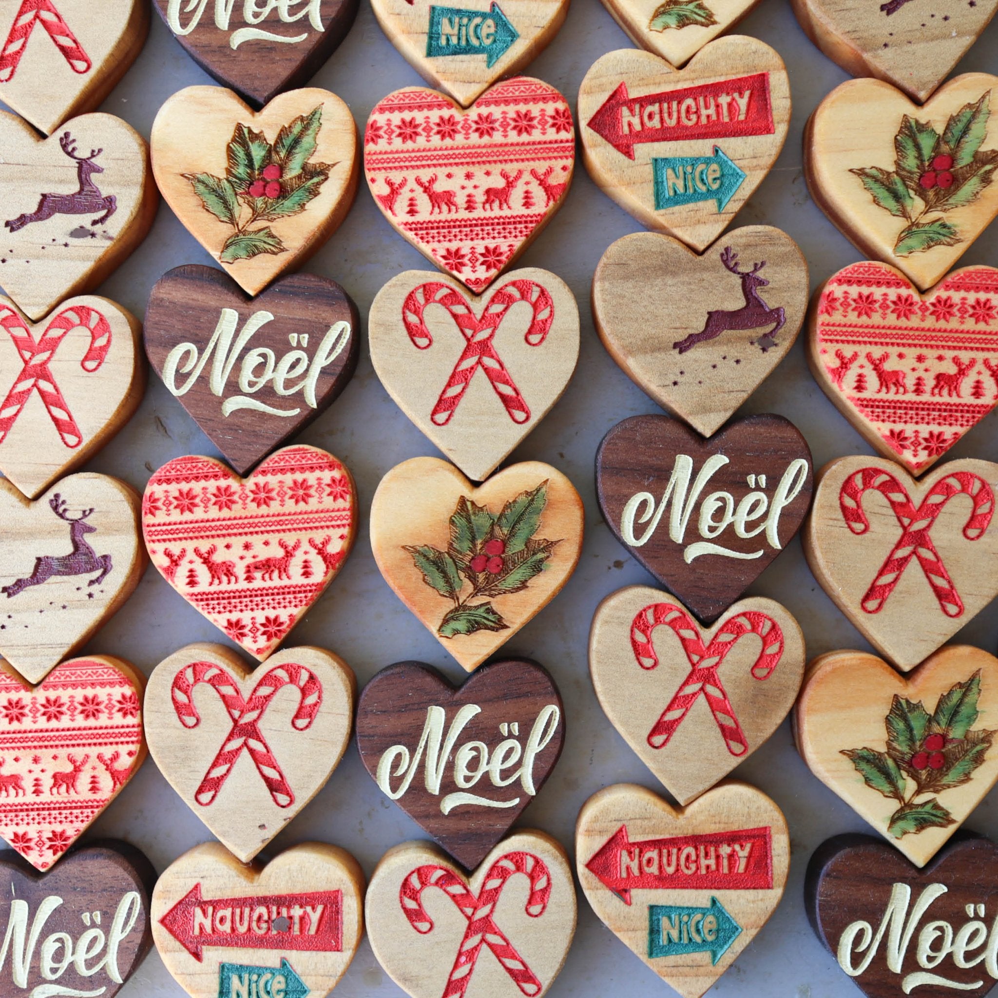 Christmas Hearts :: Engraved Sets - Che Cose Belle
