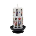 Christmas Nutcracker Pillar Candle - Che Cose Belle