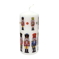 Christmas Nutcracker Pillar Candle - Che Cose Belle