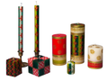 Christmas Painted Candles - Che Cose Belle
