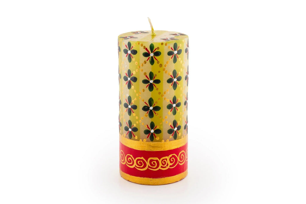 Christmas Painted Candles - Che Cose Belle