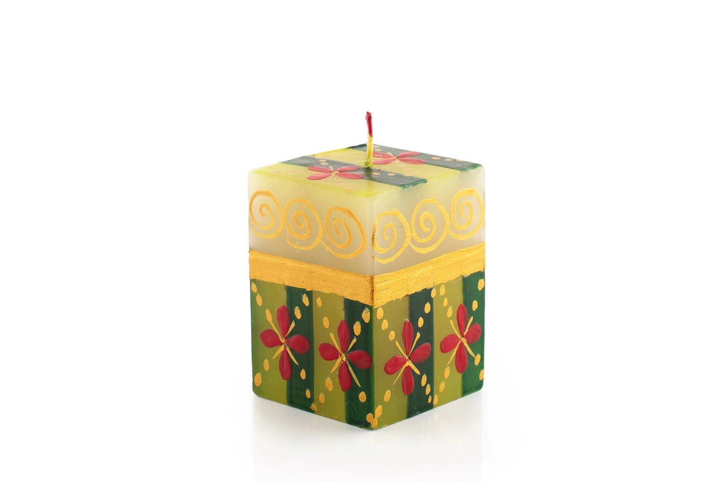 Christmas Painted Candles - Che Cose Belle