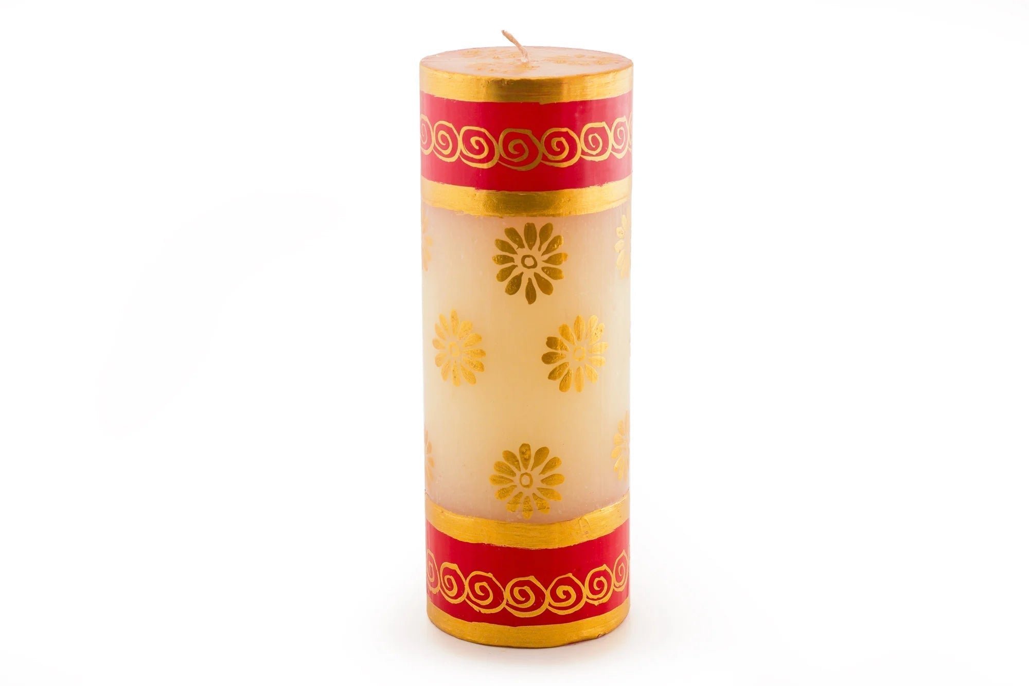 Christmas Painted Candles - Che Cose Belle