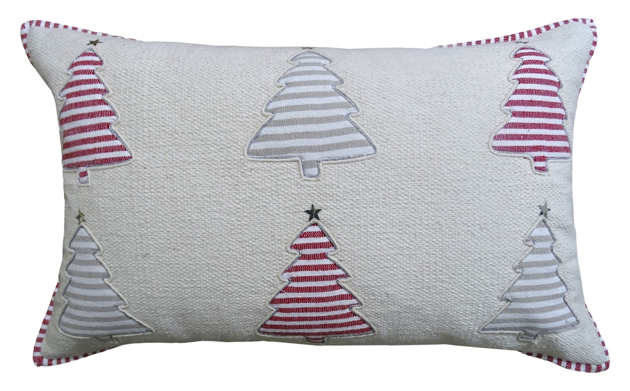 Christmas Pillow Colorful Tree 14" x 24" - Che Cose Belle