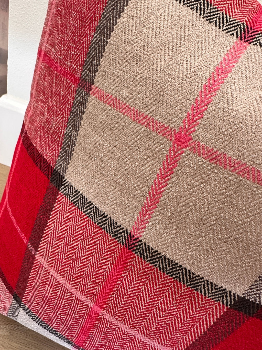 Christmas Pillow Cover - Tartan - Che Cose Belle