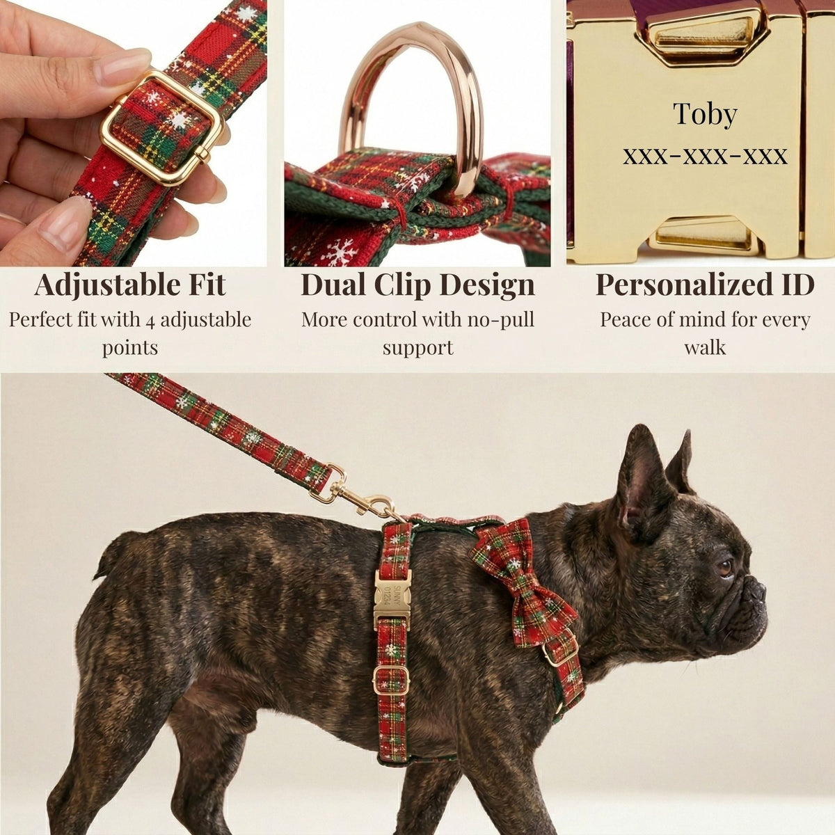 Christmas Plaid Set - Che Cose Belle