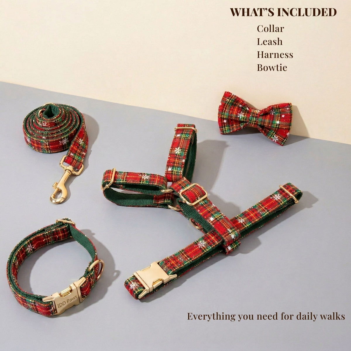 Christmas Plaid Set - Che Cose Belle