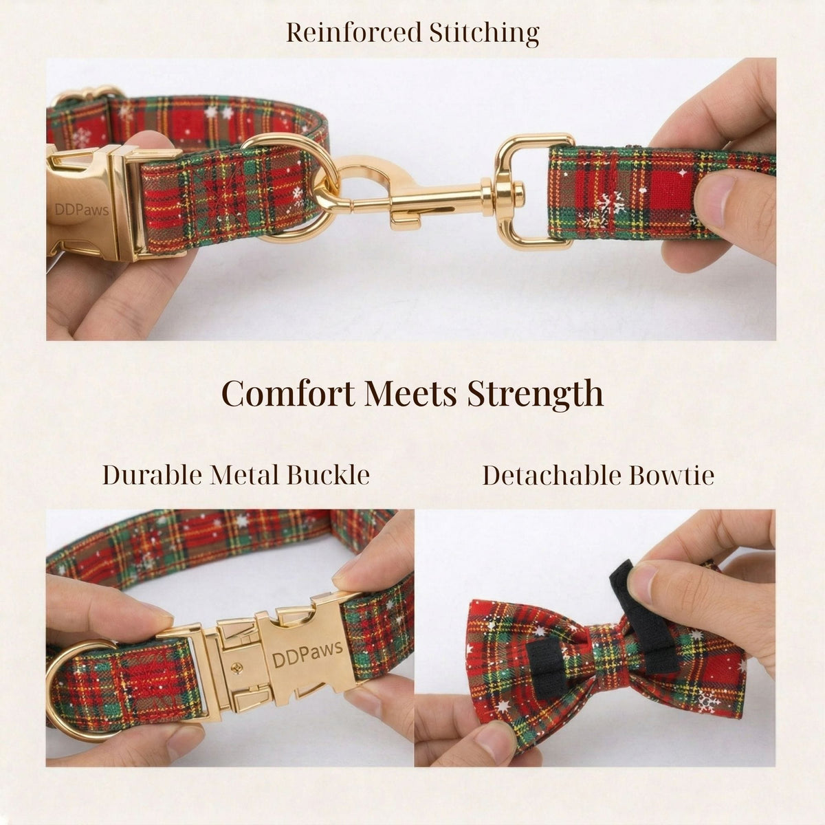 Christmas Plaid Set - Che Cose Belle