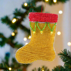 Christmas Stocking Ornament (Set of 3) - Che Cose Belle