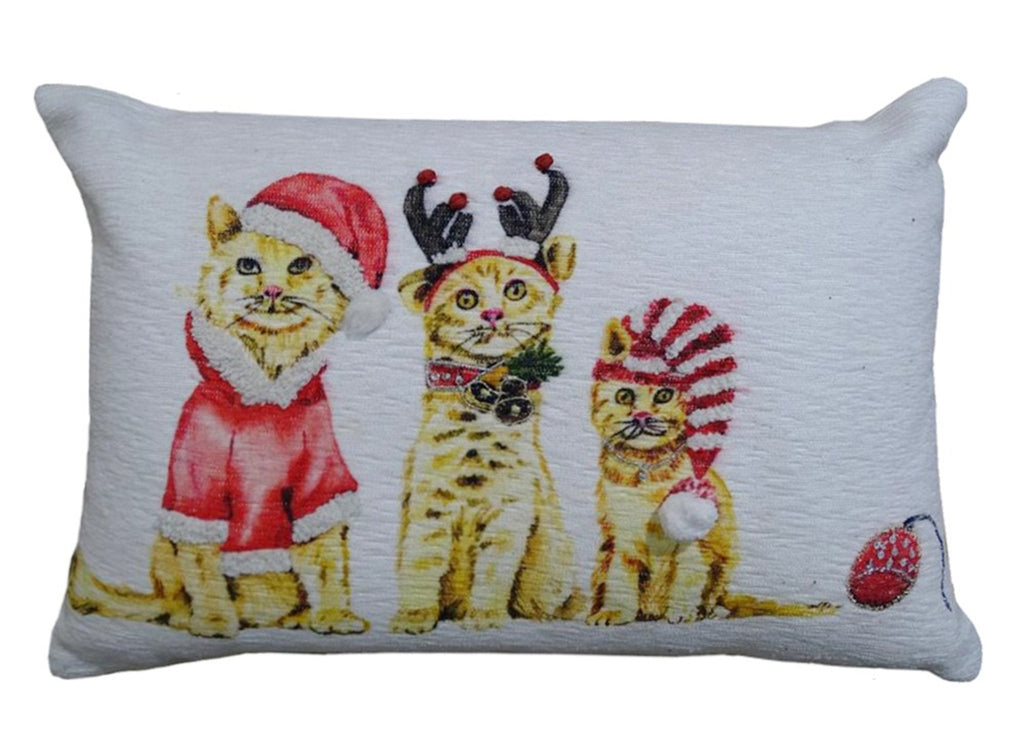 Christmas Throw Pillow for couch 14"x 20" - Che Cose Belle