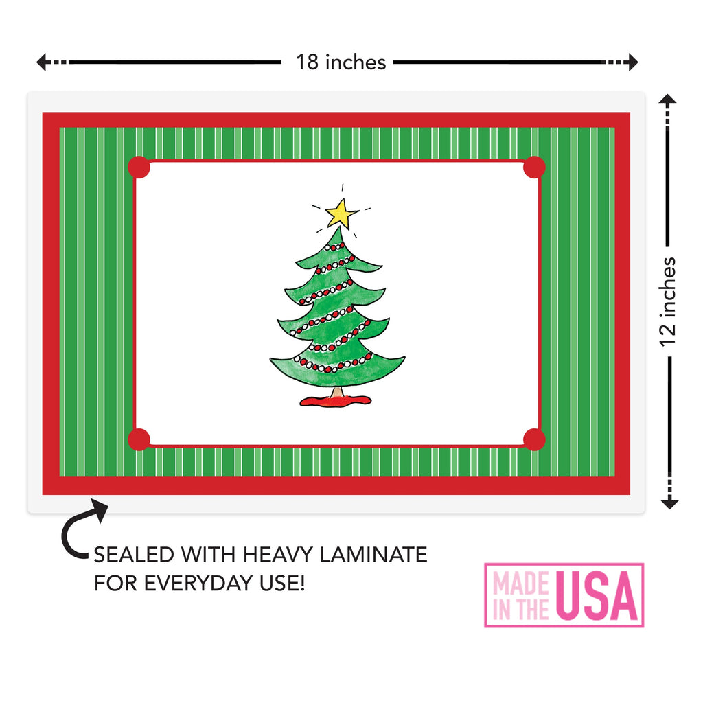 Christmas Tree Kids Placemat - Che Cose Belle