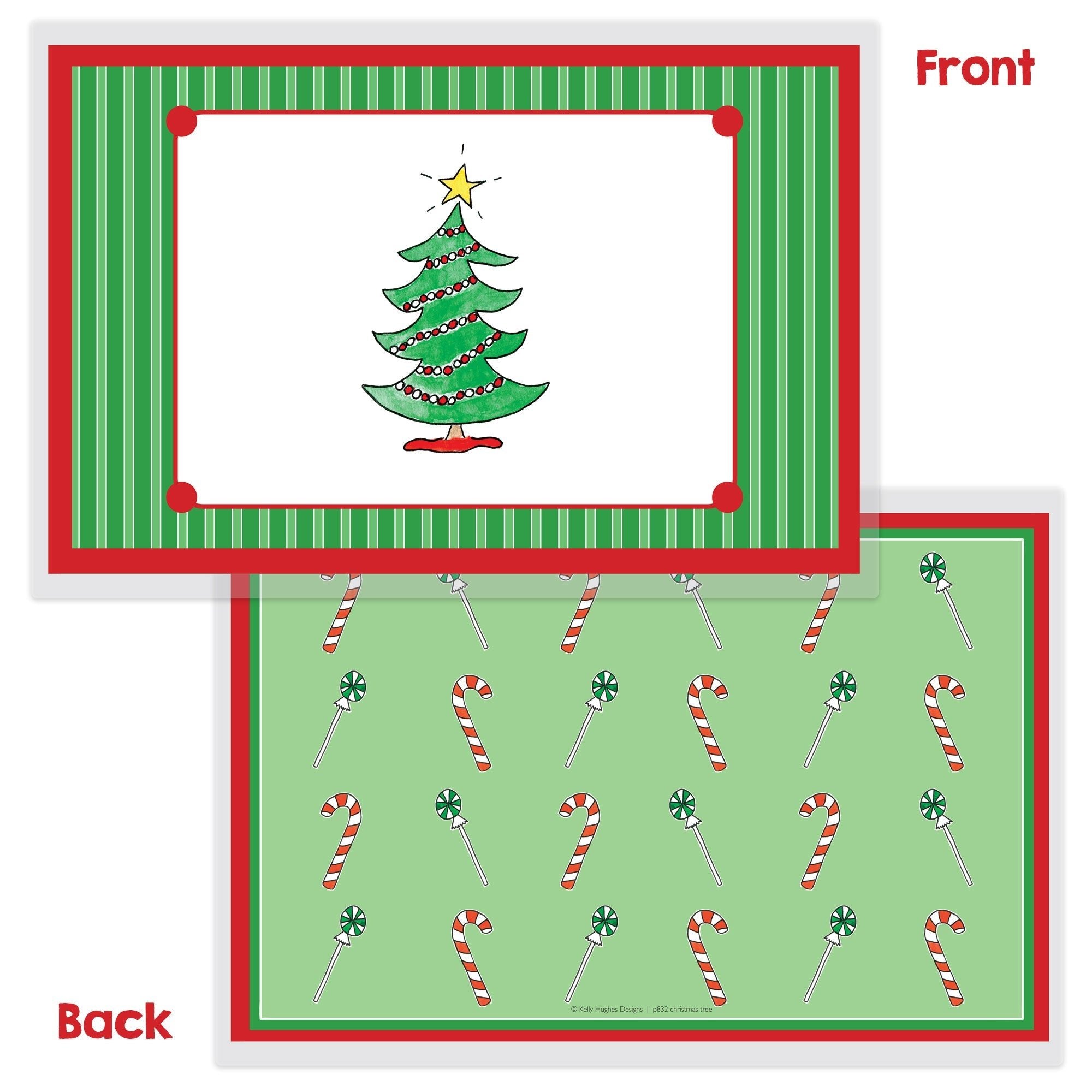 Christmas Tree Kids Placemat - Che Cose Belle