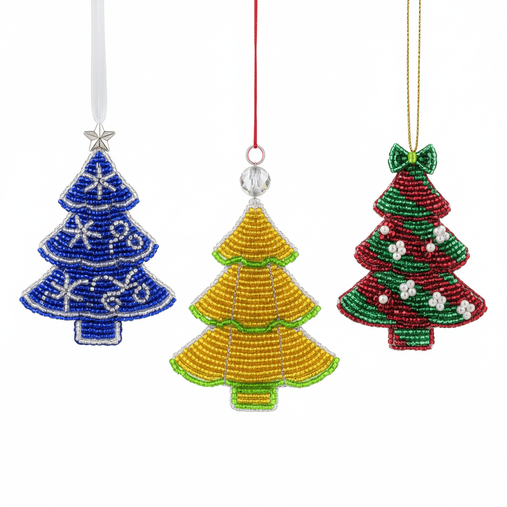 Christmas Tree Ornament (Set of 3) - Che Cose Belle