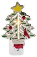 Christmas Tree with Cardinal Night Light - Che Cose Belle