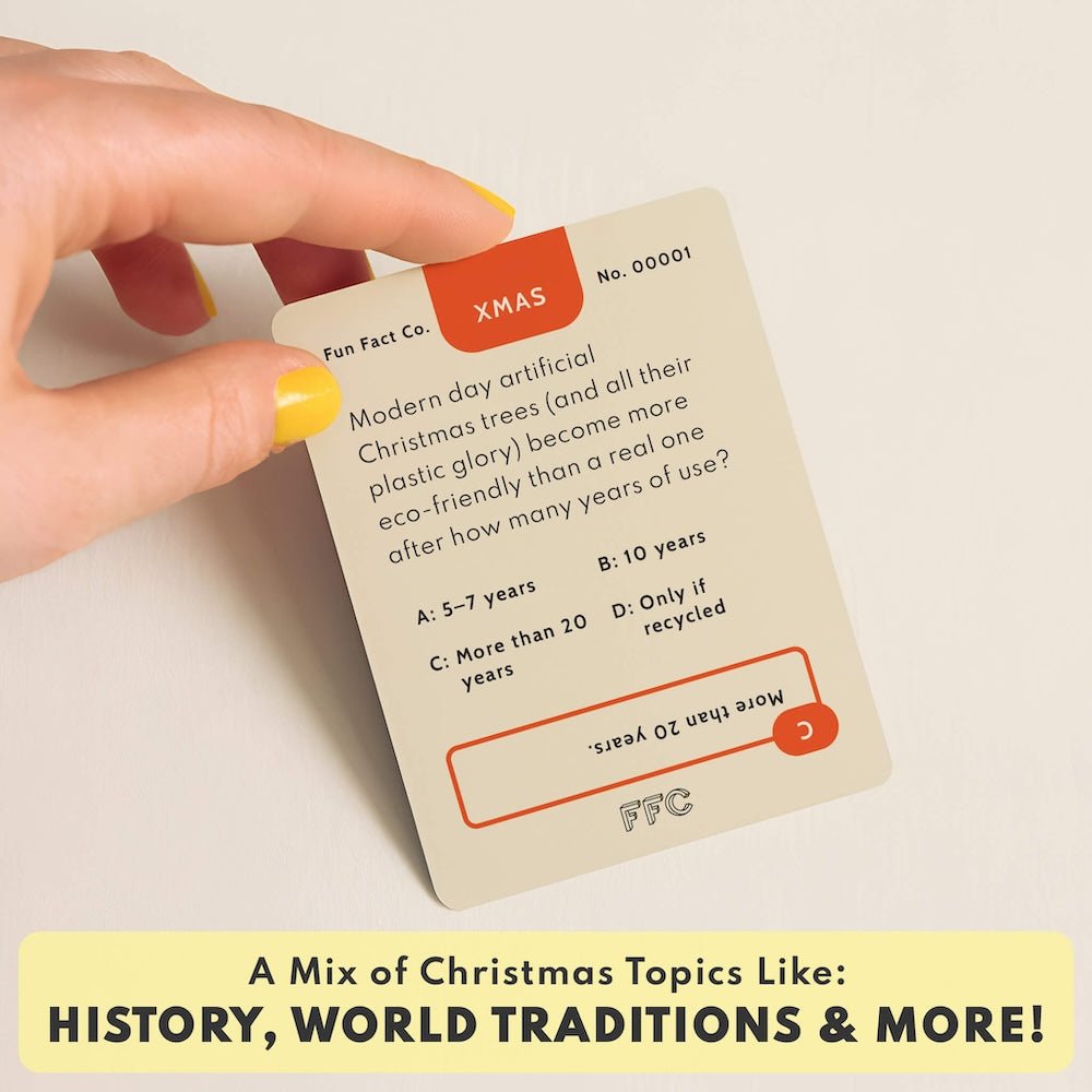 Christmas Trivia Card Game - Che Cose Belle