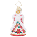 Christopher Radko Little Gem Glass Ornament - Holiday Joy Angel - Che Cose Belle