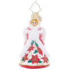 Christopher Radko Little Gem Glass Ornament - Holiday Joy Angel - Che Cose Belle