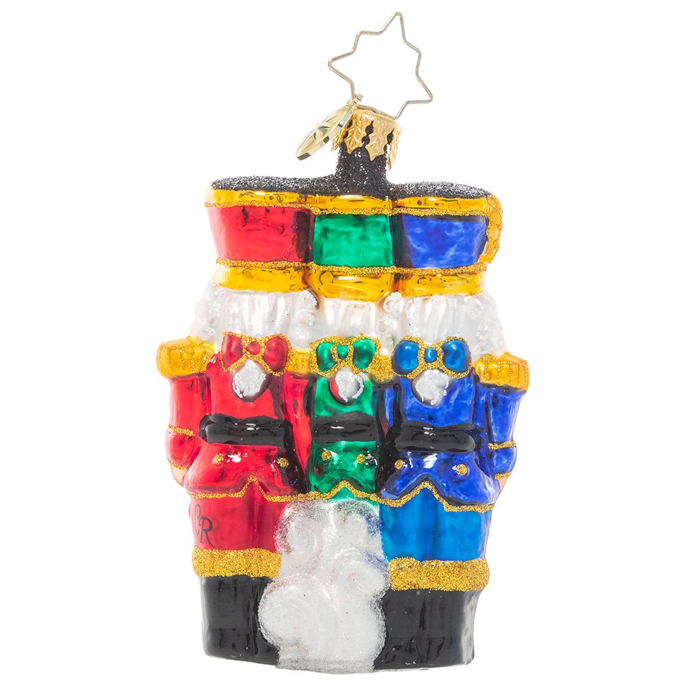Christopher Radko Little Gem Glass Ornament - The Nut-Cracking Pack - Che Cose Belle