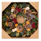 Cinnamon Orange & Pinecone Wreath - Che Cose Belle