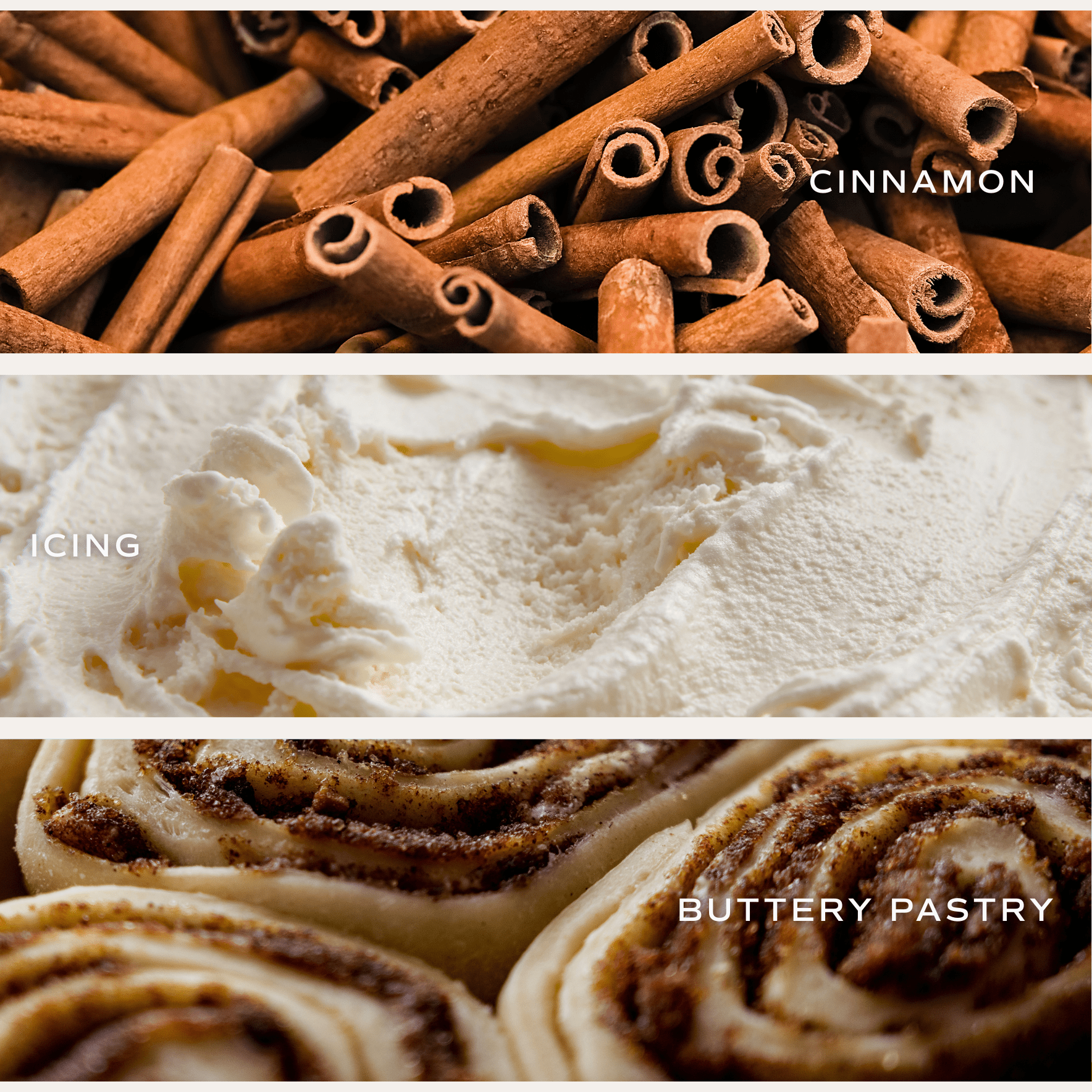 Cinnamon Rolls Soy Candle - Brown Matte Jar - 15 oz - Che Cose Belle