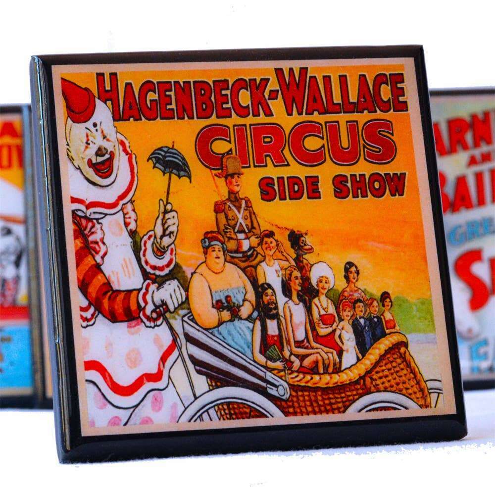 Circus Poster Coaster Set - Che Cose Belle
