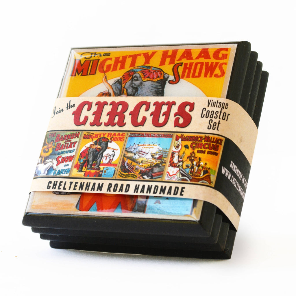 Circus Poster Coaster Set - Che Cose Belle