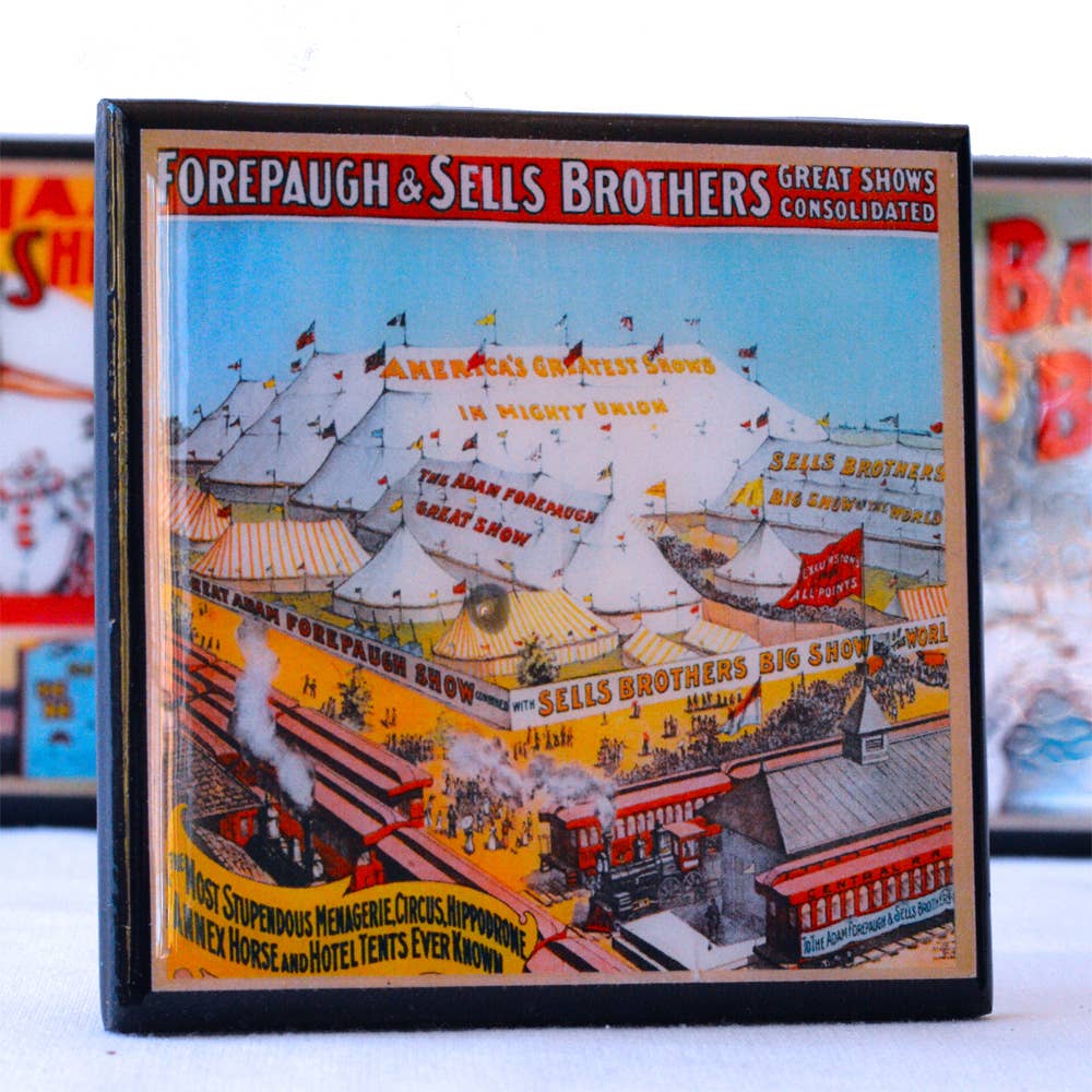 Circus Poster Coaster Set - Che Cose Belle