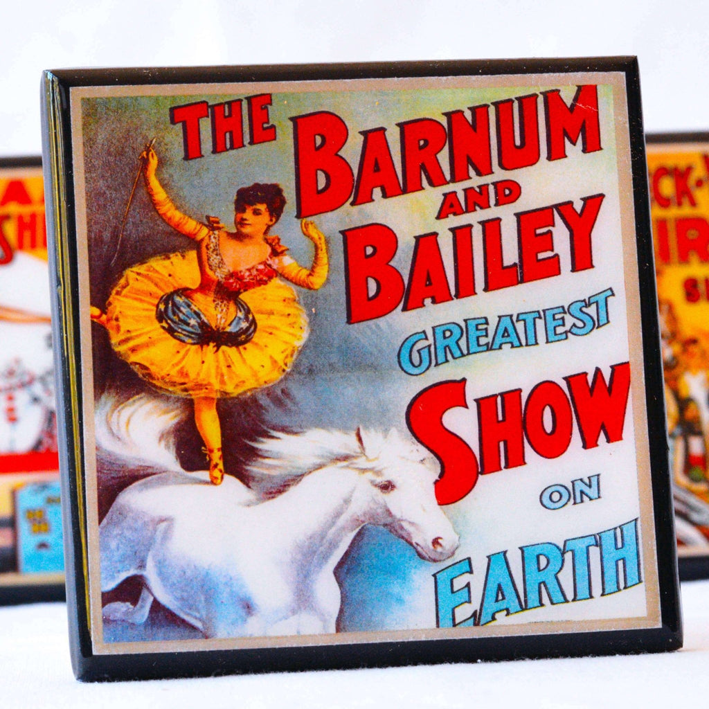Circus Poster Coaster Set - Che Cose Belle