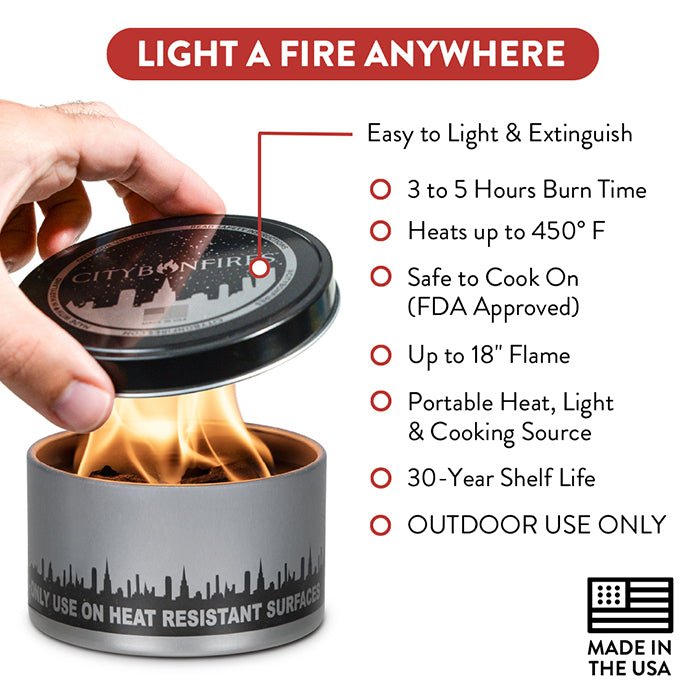 City Bonfire (Portable Fire Pit) - Che Cose Belle