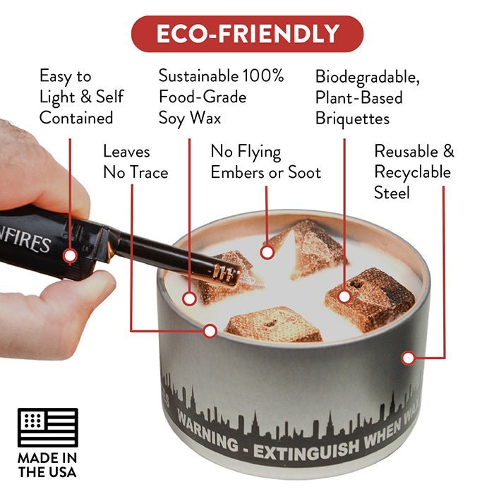 City Bonfire (Portable Fire Pit) - Che Cose Belle