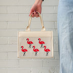 Classic Flamingo Purse - Che Cose Belle