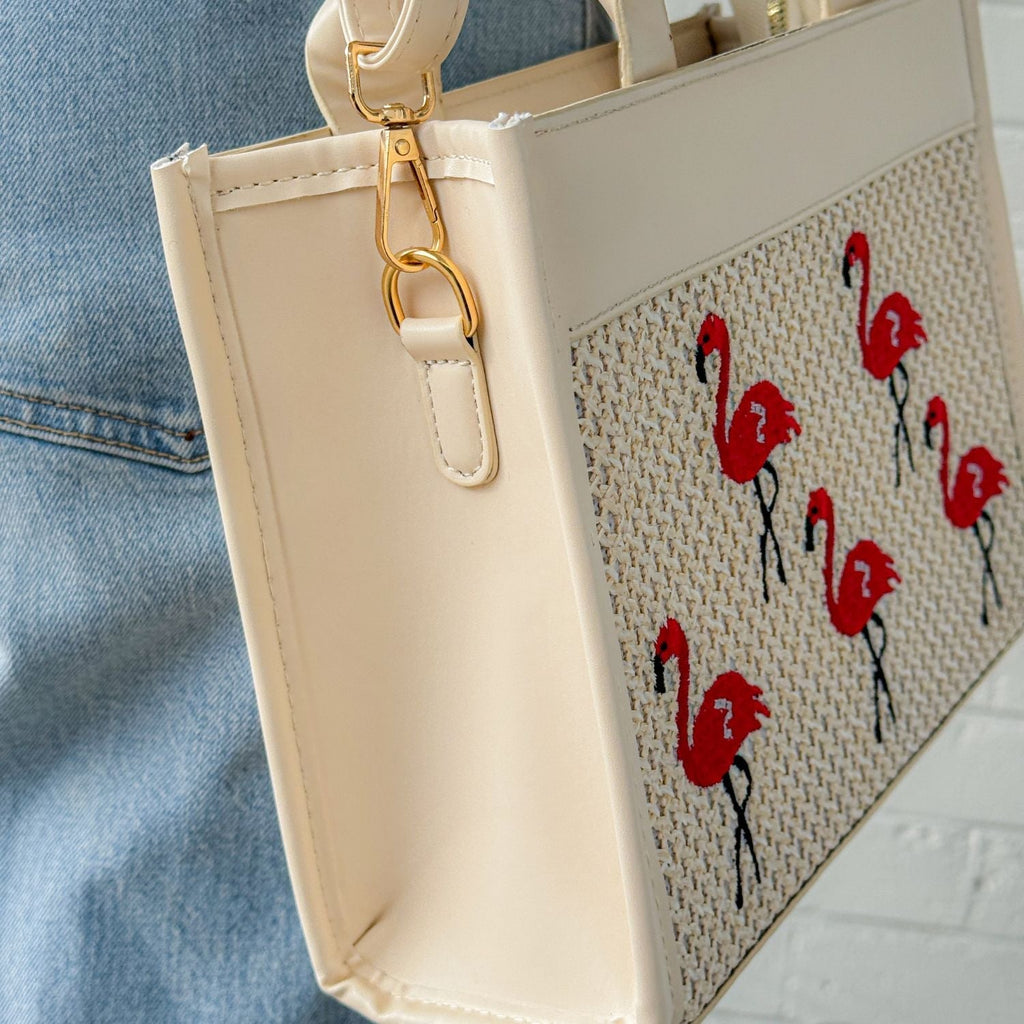 Classic Flamingo Purse - Che Cose Belle
