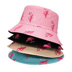 Classic Flamingo Summer Bucket Hats - Che Cose Belle
