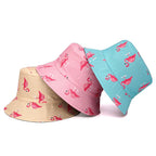 Classic Flamingo Summer Bucket Hats - Che Cose Belle