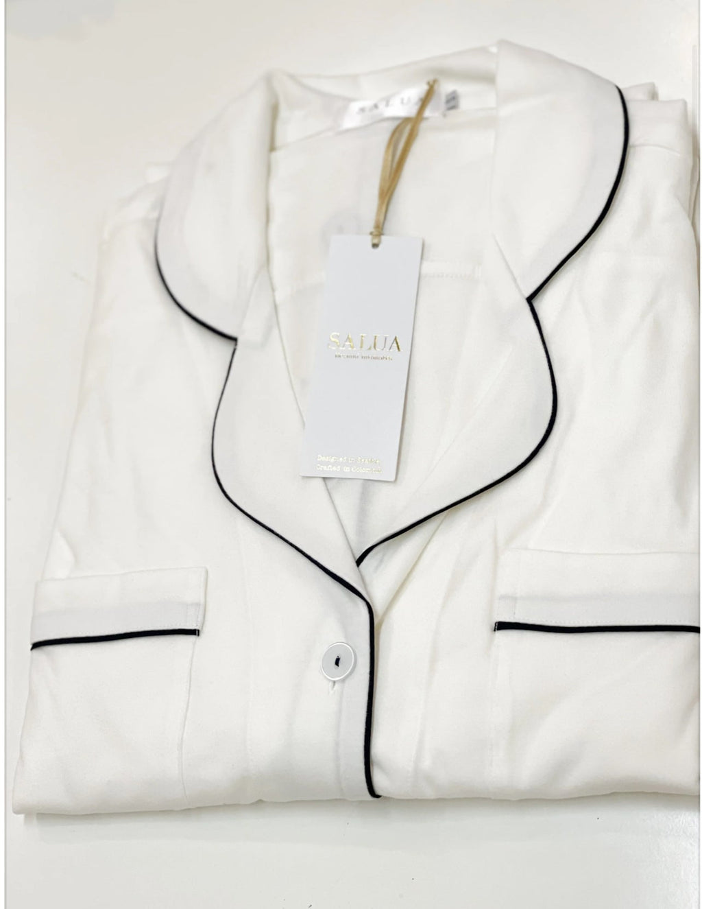 Classic Luxury Capri Pajamas in Brushed Pima Cotton - Che Cose Belle