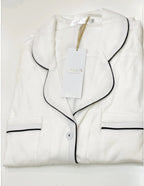 Classic Luxury Capri Pajamas in Brushed Pima Cotton - Che Cose Belle
