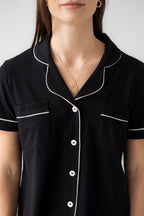 Classic Luxury Capri Pajamas in Brushed Pima Cotton - Che Cose Belle